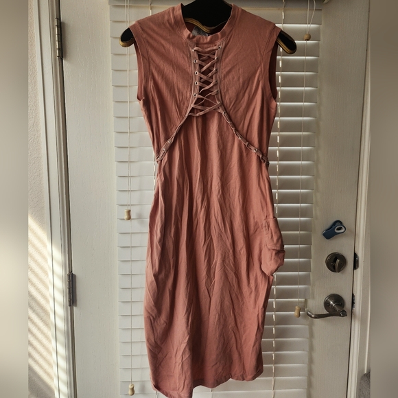 Dior Dresses & Skirts - Christian Dior john Galliano Vintage lace up 2k 2000 Women's Dress bodycon 12 M